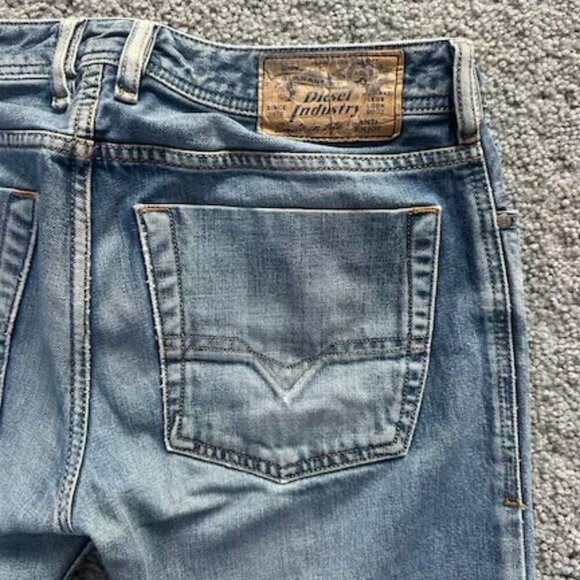 Diesel Industry Zatiny Regular Bootcut Jeans - Label Size.30x34 - Men's VGUC - Picture 10 of 15